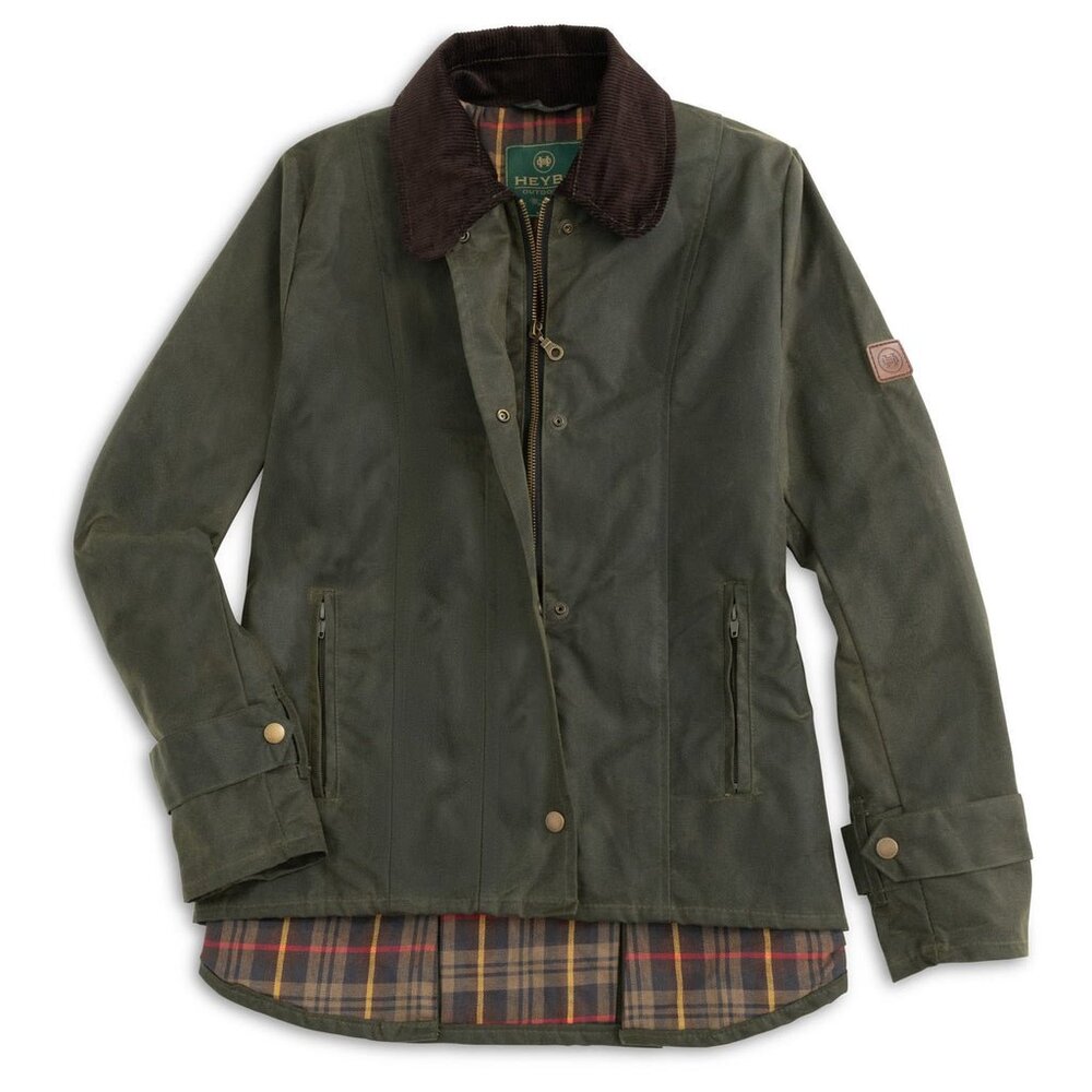 NWT Heybo W's Waxed Gadsen Jacket- Olive